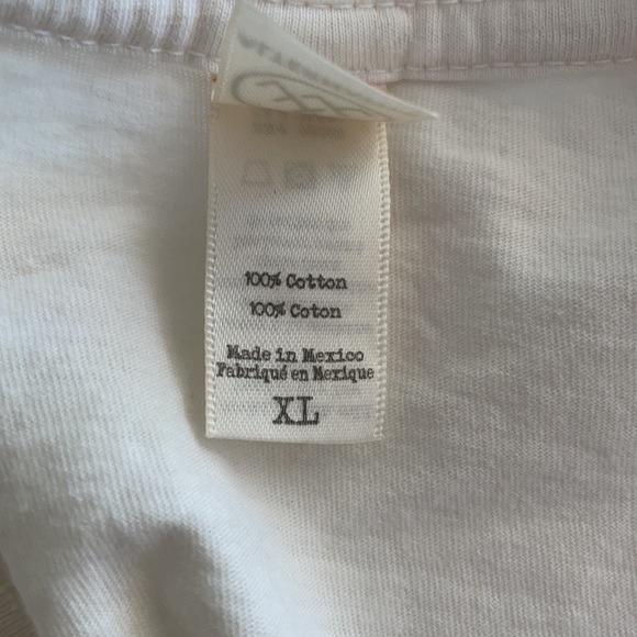 Bone White S/S Vintage Fitted Tee by Alternative Apparel - Men’s Size XL - Picture 6 of 6